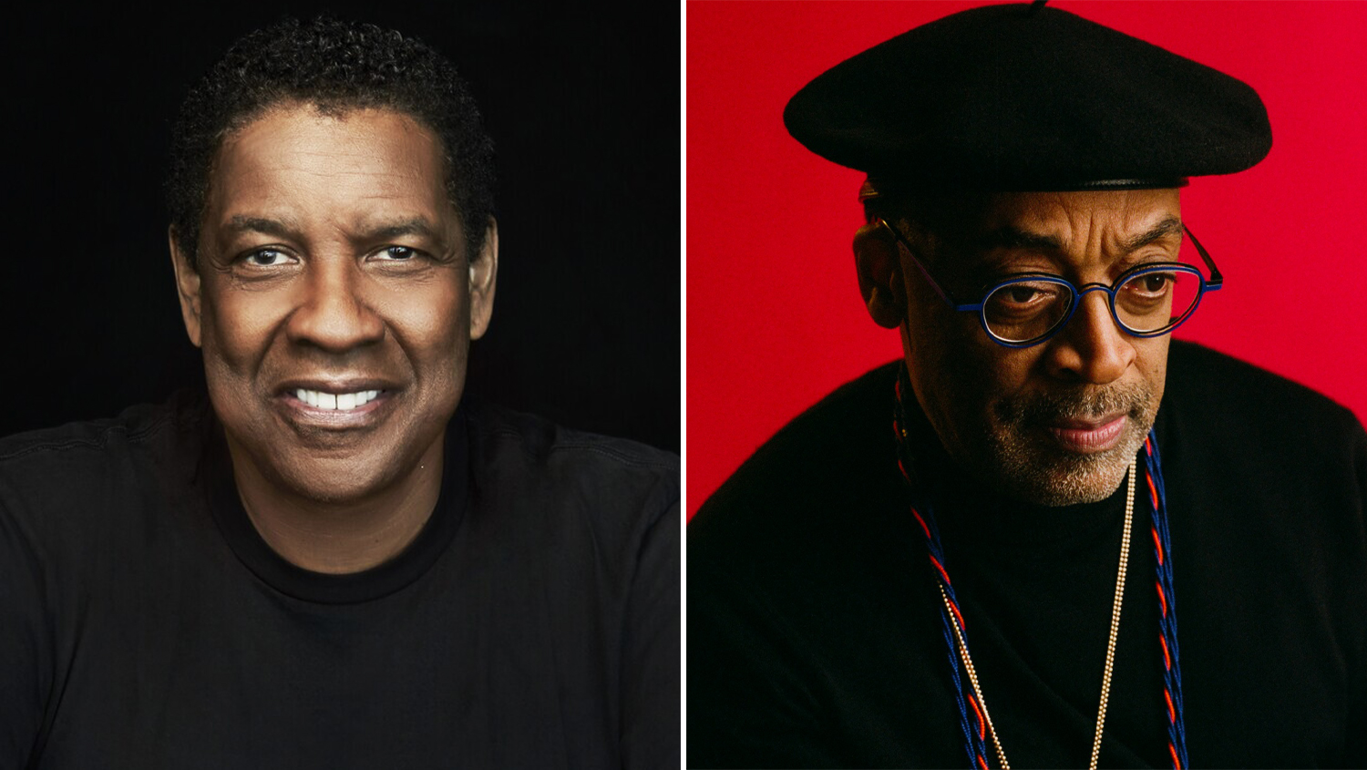 Denzel Washington and Spike Lee